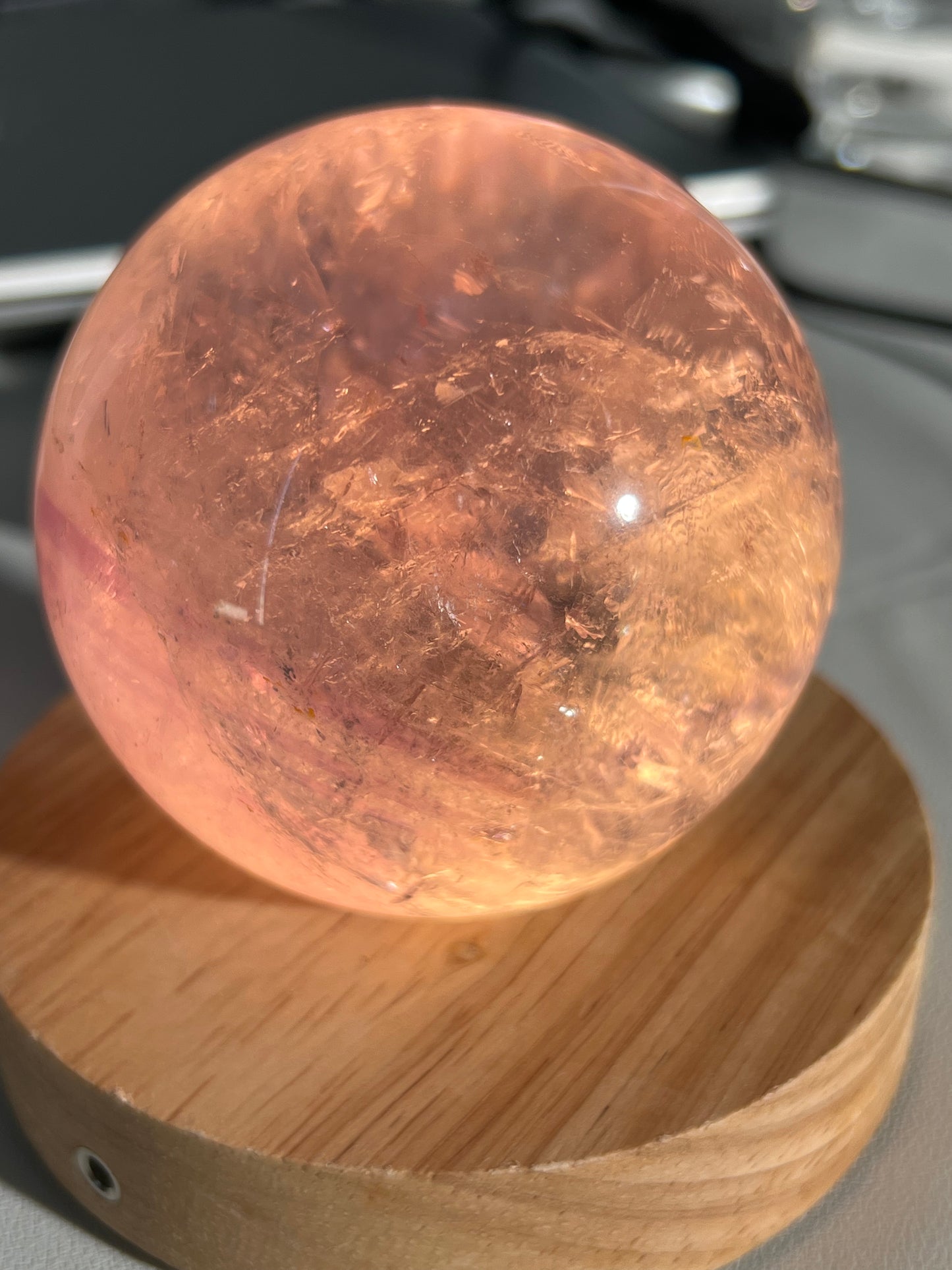 high quality amethyst sphere